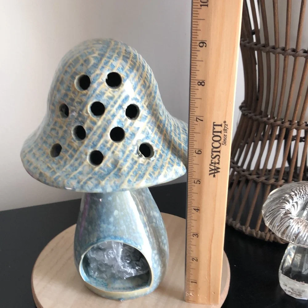 Mushroom Tealight Candle Holder Decor